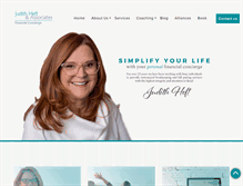 Tablet Screenshot of judithheft.com